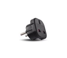 Adapter UK/EU 230V fekete