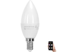 B.V. LED RGBW Izzó C37 E14/4,9W/230V 2700