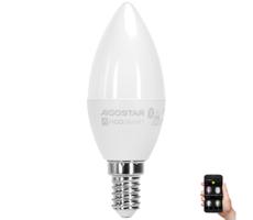 B.V. LED RGBW Izzó C37 E14/6,5W/230V 2700