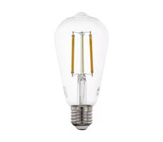 Eglo LED Izzó VINTAGE E27/6W/230V 2200K