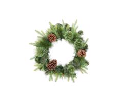 Karácsonyi koszorú WREATHS átm.  60 cm