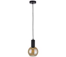 Keter Lighting Csillár zsinóron JANTAR BLACK 1xE27/60W/230V