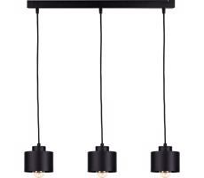 Keter Lighting Csillár zsinóron SIMPLY BLACK 3xE27/60W/230V