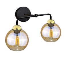 Keter Lighting Fali lámpa MELLE GOLD 2xE27/60W/230V