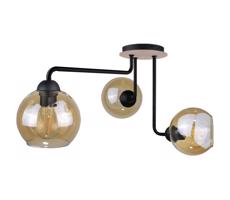 Keter Lighting Felületre szerelhető csillár MONDE WOOD 3xE27/60W/230V