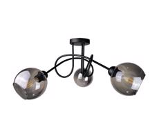 Keter Lighting Felületre szerelhető csillár RIN 3xE27/60W/230V fekete