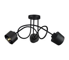 Keter Lighting Felületre szerelhető csillár SIMPLY BLACK 3xE27/60W/230V