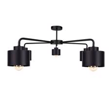 Keter Lighting Felületre szerelhető csillár SIMPLY BLACK 5xE27/60W/230V