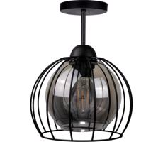 Keter Lighting Felületre szerelhető csillár SOLO BLACK 1xE27/60W/230V