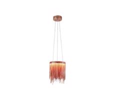 LED Csillár zsinóron CASCATA COPPER LED/54W/230V