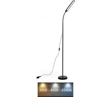 LED Dimmelhető állólámpa SIGNUS LED/10W/230V 3000/4500/6500K fekete