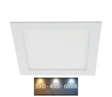 LED Fürdőszobai beépíthető lámpa LED/24W/230V 3000/4000/6000K IP44