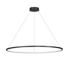 LED Fürdőszobai csillár zsinóron SATURNO LED/65W/230V IP44 antracit