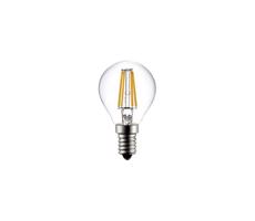 LED Izzó FILAMENT G45 E14/4W/230V 3000K