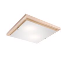 LED Mennyezeti lámpa 1xLED/24W/230V bükkfa