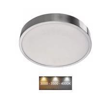 LED Mennyezeti lámpa LED/28,5W/230V 3000/3500/4000K á. 30 cm króm