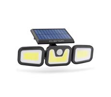 LED Szolár reflektor érzékelővel 3xLED/3,3W/5V IP65