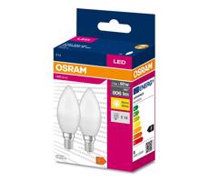 Osram KÉSZLET 2x LED Izzó B38 E14/7,5W/230V 3000K