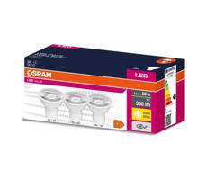 Osram KÉSZLET 3x LED Izzó PAR16 GU10/4,5W/230V 2700K