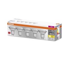 Osram KÉSZLET 5x LED Izzó PAR16 GU10/4,3W/230V 2700K 120°