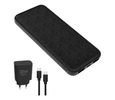 Power Bank 10000 mAh + adapter 20W Power Delivery + USB